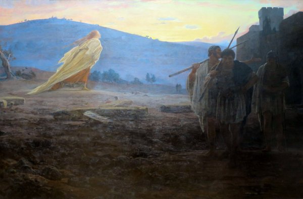 Николай Николаевич ге Возвращение с погребения Христа