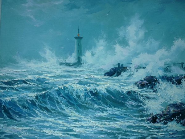 Айвазовский волны шторм