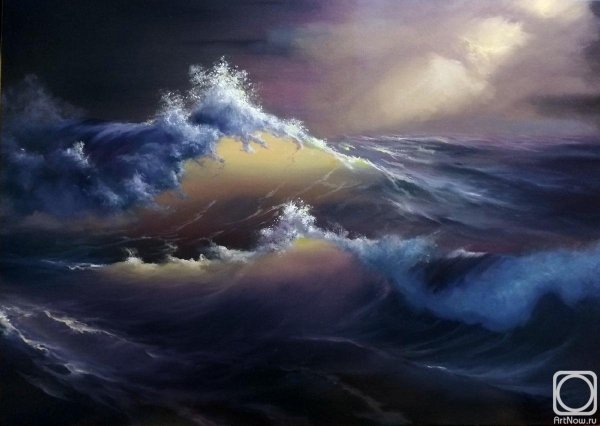 «Море, шторм-2» Айвазовский