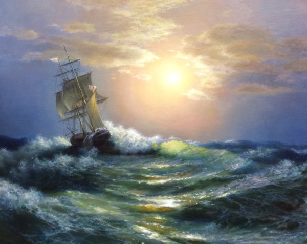 Михаил Сатаров морские пейзажи