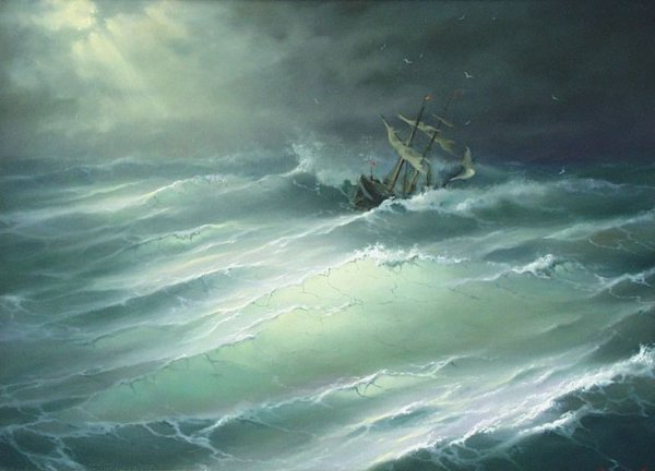 Дмитриев Георгий бурное море