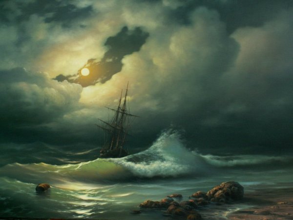 Айвазовский гроза