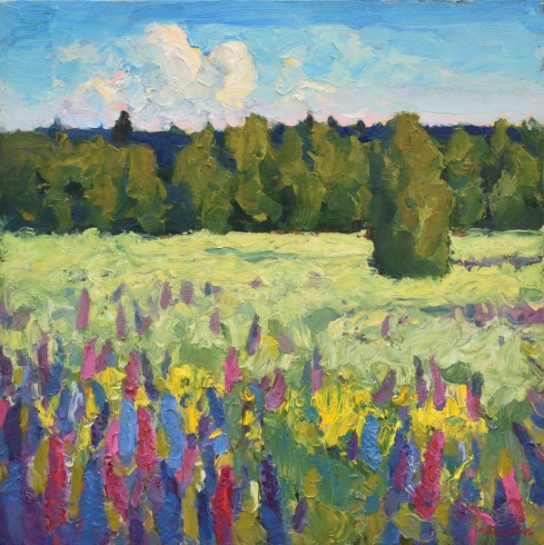 Рылов Аркадий Александрович (1870-1939). Цветистый луг. 1916