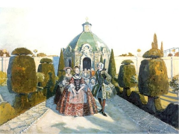 Бенуа Александр Николаевич картины