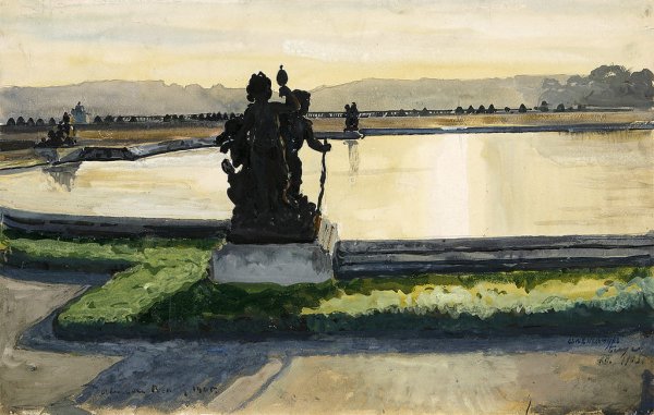 Бенуа Александр Николаевич прогулка короля