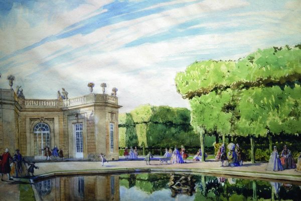 Бенуа Александр Николаевич картины