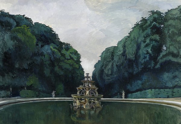 Александр Бенуа фонтан в Версале