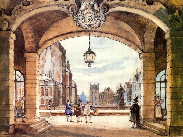 Бенуа Александр Николаевич картины