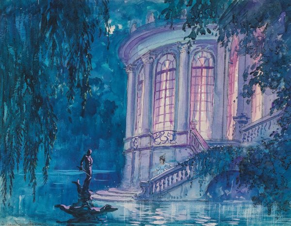 A Pavilion in a Castle Park / Alexander Benois