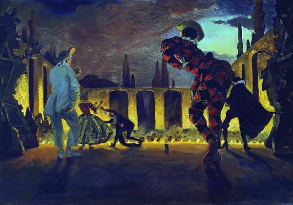 Александр Бенуа. 1870-1960 Итальянская комедия