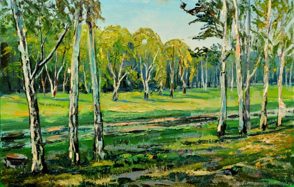 Березовая роща 1885-1889