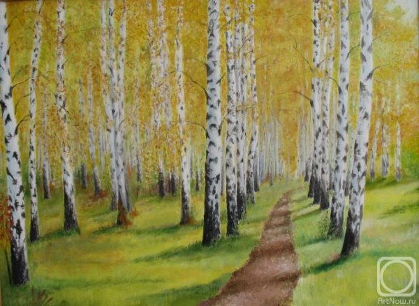 Левитан Берёзовая роща картина