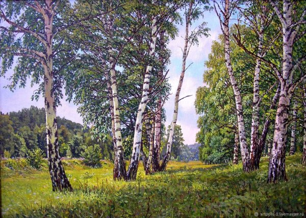 Шишкин Иван Иванович Берёзовая роща
