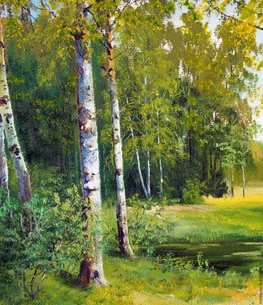 Шишкин Иван Иванович Берёзовая роща