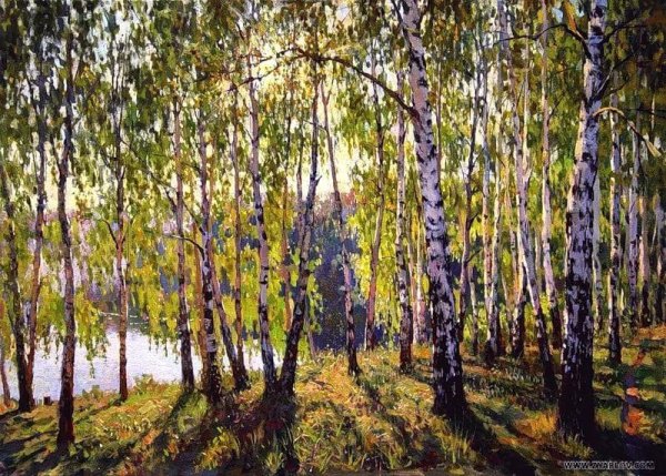 Весна художник Ярослав Зяблов