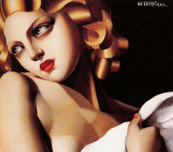 Тамара Лемпицка портрет Марджори Ферри