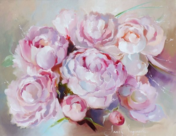 Аннет Логинова пионы