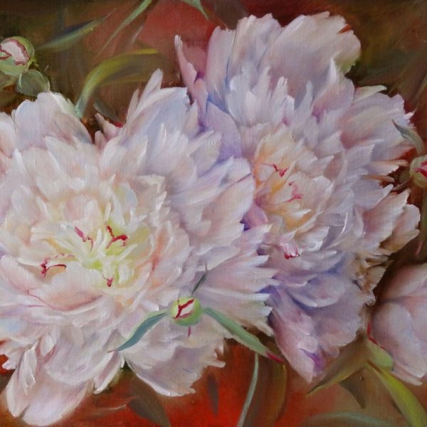 Светлана Разумова художник пионы