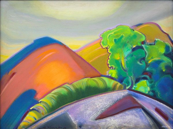 Святослав Рерих пейзаж