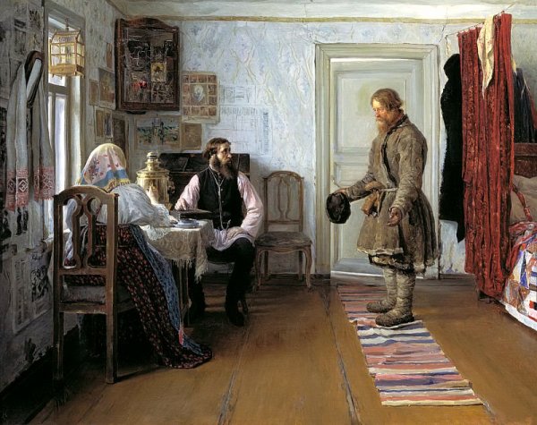 Иван Богданов "за расчетом" (1890)