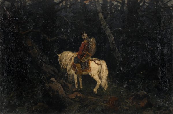 Виктор Михайлович Васнецов. Витязь на распутье. 1882