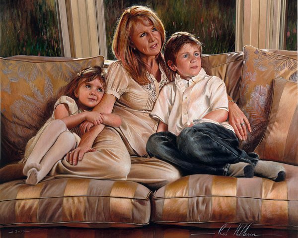 Семья в современной живописи
