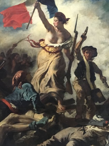 Эжен Делакруа Свобода ведущая народ 1830