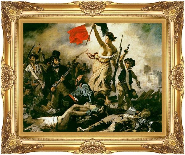 Эжен Делакруа Свобода, ведущая народ