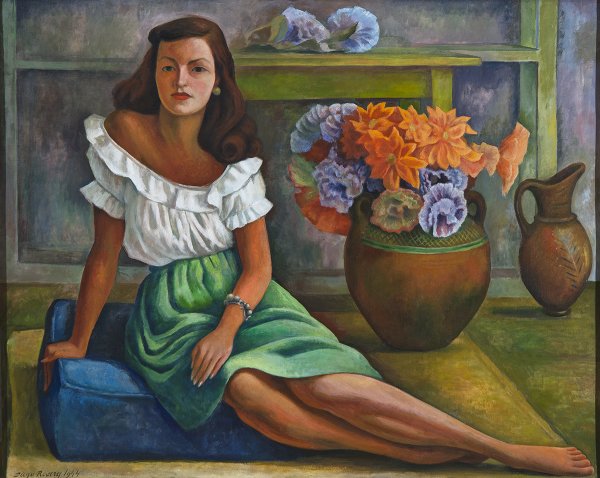 Диего Ривера картины с каллами