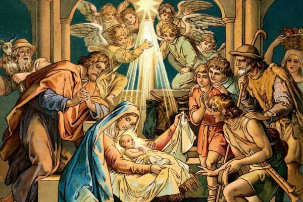 Иисус Христос родился арт