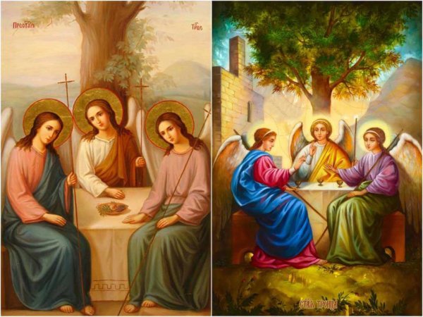 Троица икона Святой Троицы