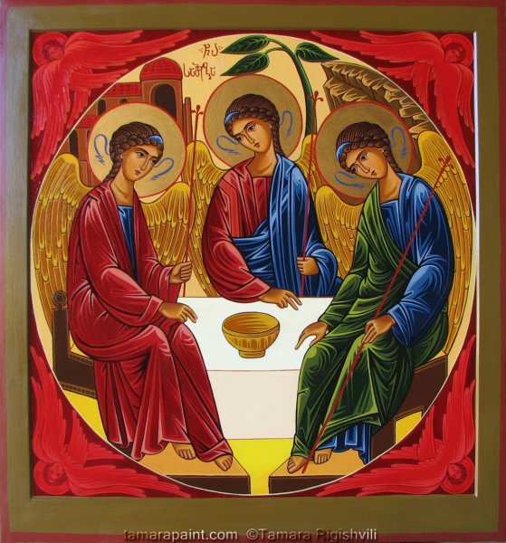 Православные иконы Святая Троица