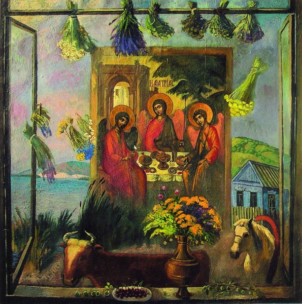 Троицын день картина