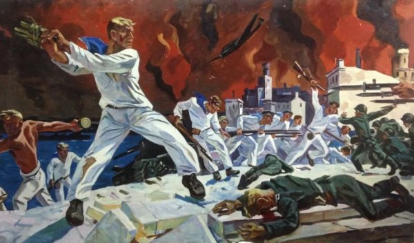 Александр Александрович Дейнека оборона Севастополя