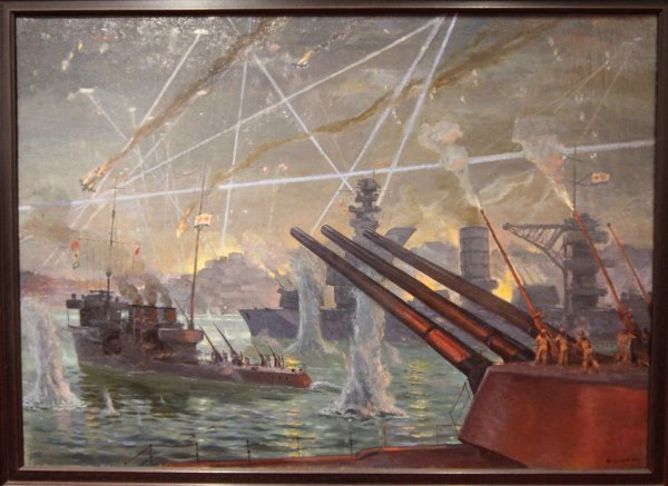 Линкор Октябрьская революция картина