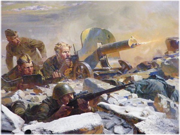 Художник Мальцев штурм сапун-горы