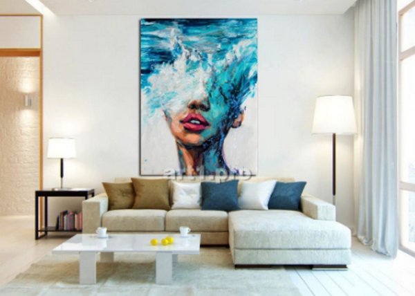 Современная живопись в интерьере