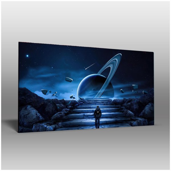 Хрустальная картина "Сатурн"