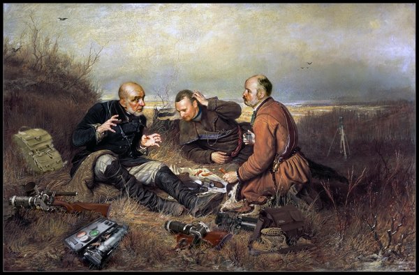 «Охотники на привале» Василий Перова.