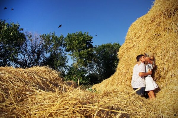 Сено на сеновале