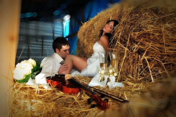 Деревенский сеновал