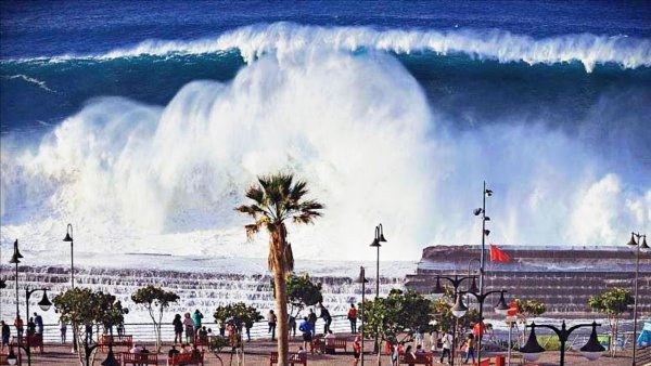 Шторм Глория в Испании