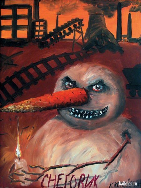 Копейкин битва снеговиков