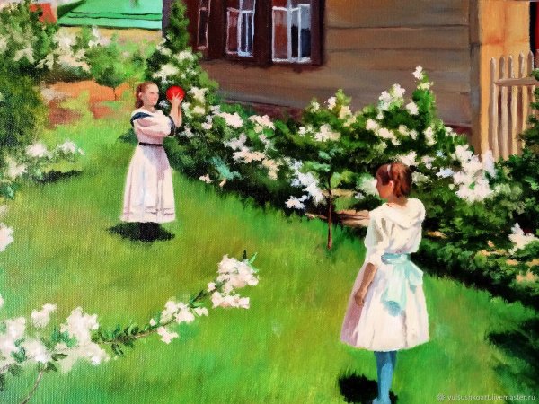 Борисов-Мусатов майские цветы 1894