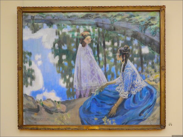 Виктор Борисов-Мусатов водоём 1902