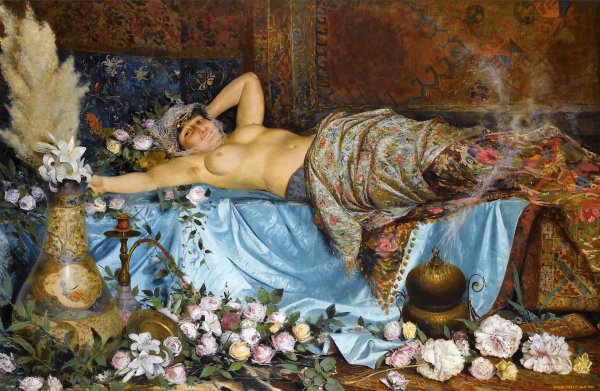 Фабби Фабио (1861-1946) «одалиска».