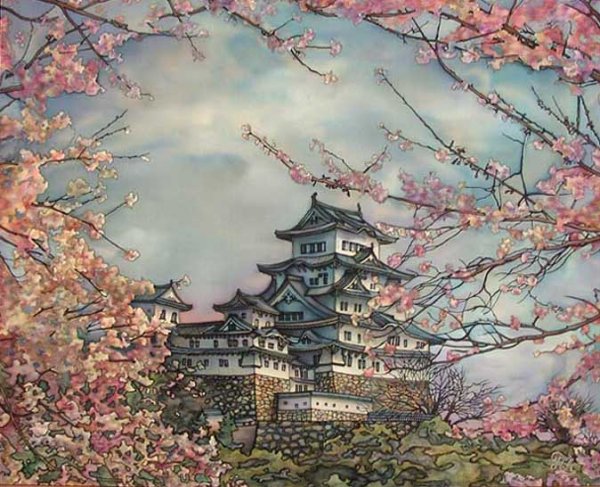 Холодный батик Япония