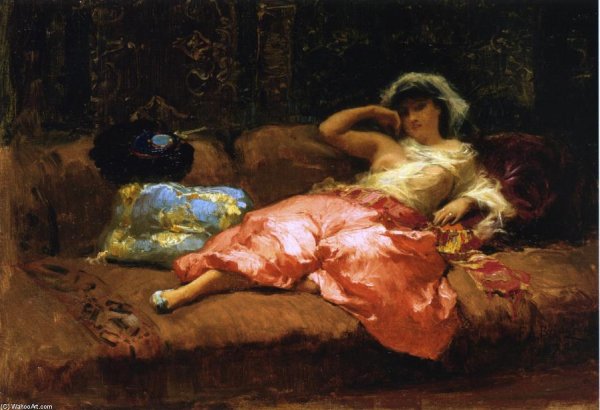 Фредерик Лейтон Odalisque