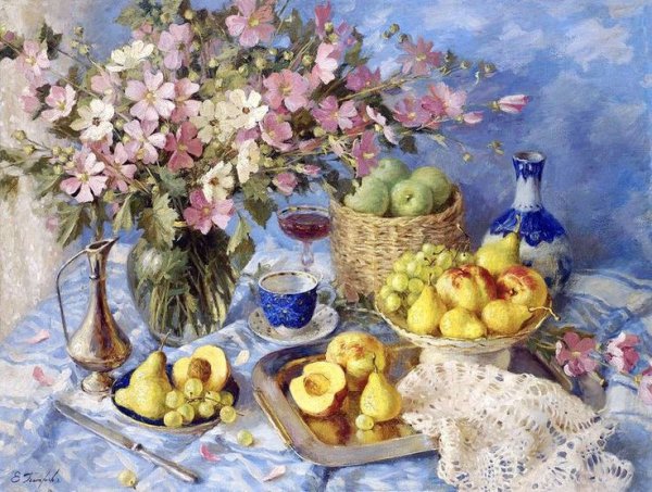 Елена Петрова натюрморт