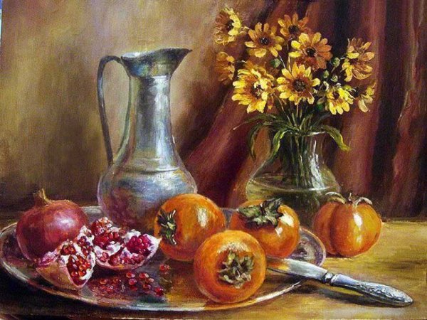 Ольга Павловна Воробьева - натюрморты